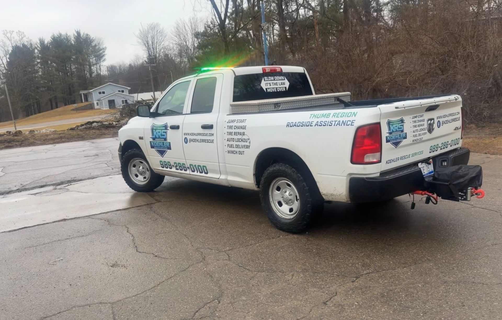 service vehicle