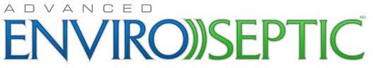 Logo septique enviro avancé sur fond blanc