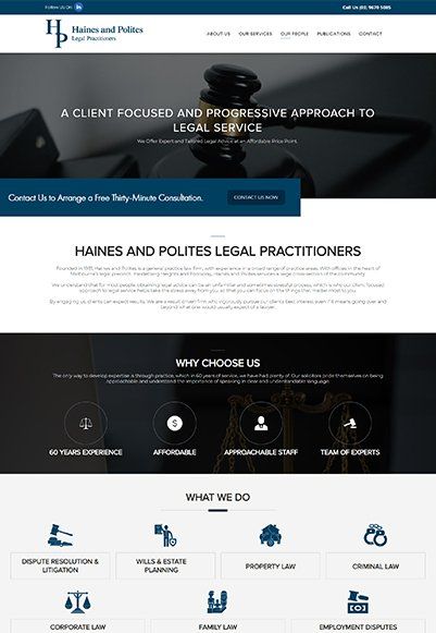 Website Mock-up