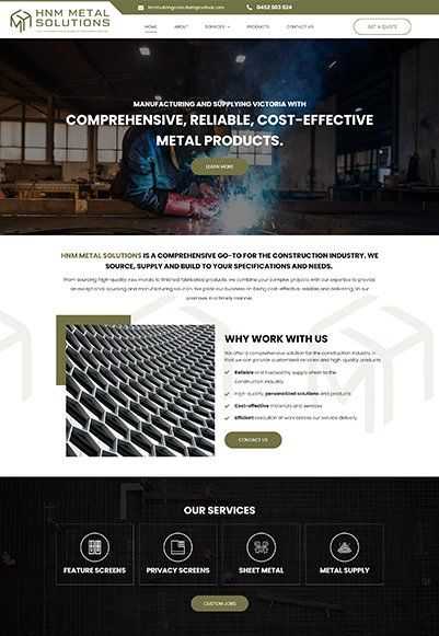 Website Mock-up
