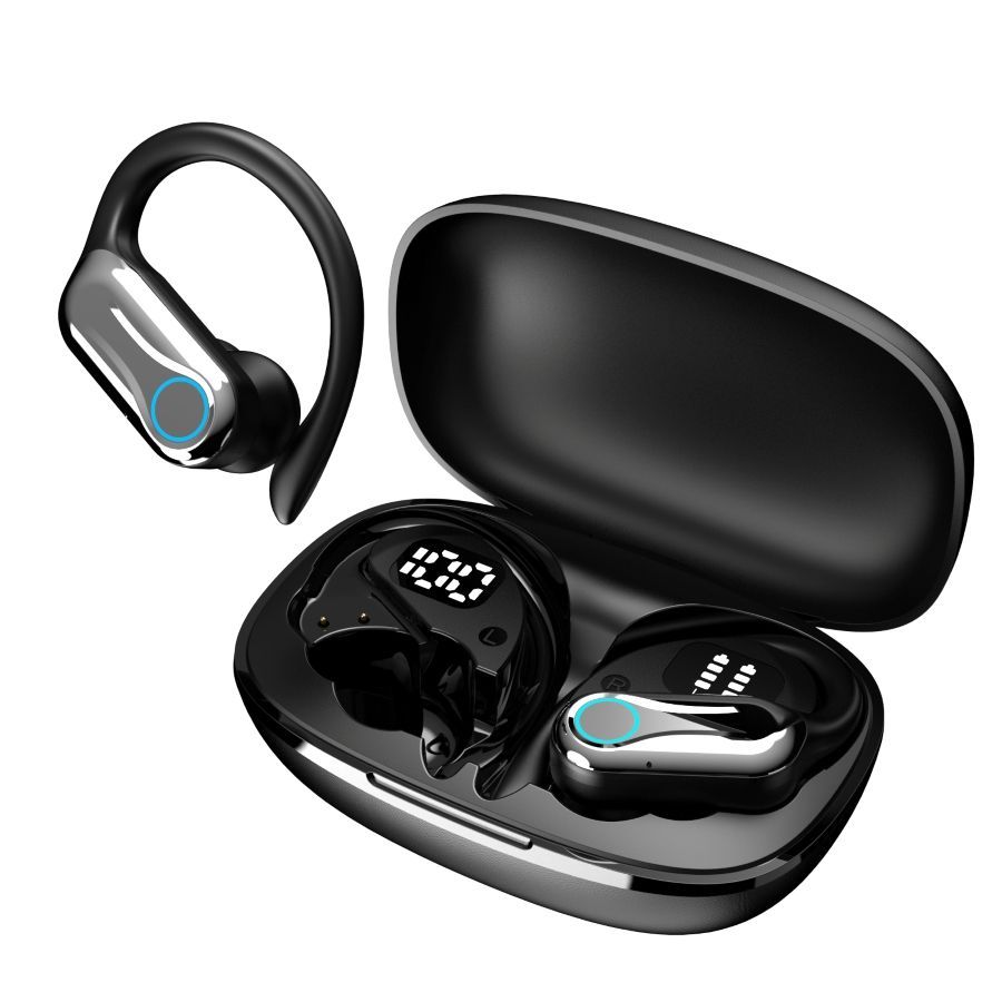 Auricular Inalámbrico Traductor de +100 Idiomas en Vivo, Confortables & con Pantalla Led de Batería