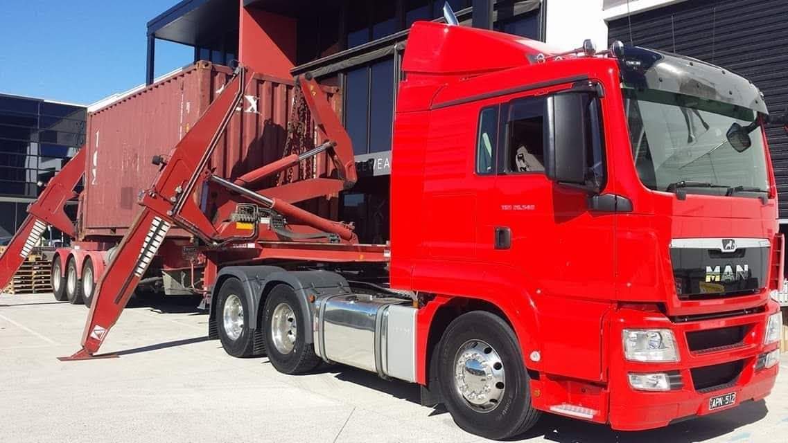 logistic truck for fright delivery