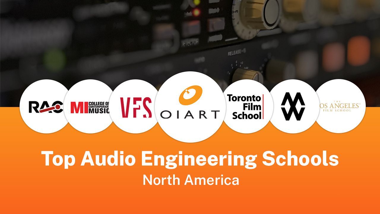 Top audio engineering schools in North America: Logos of OART