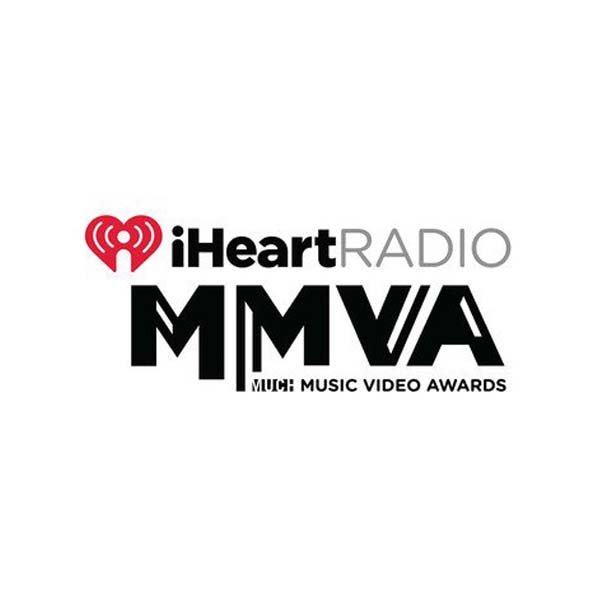 IHeartRadio MMVA logo with a red heart and black text.