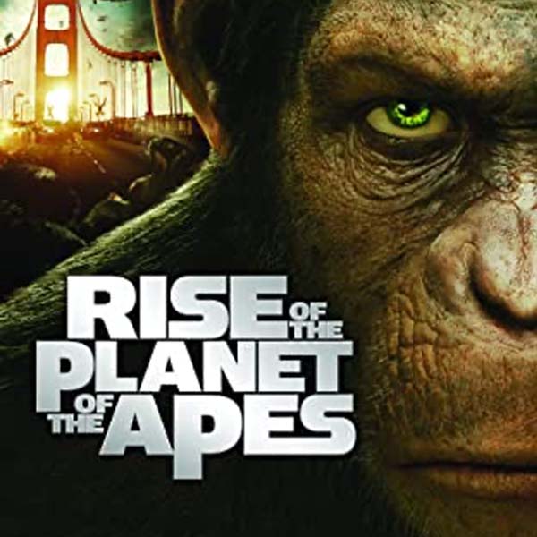Rise of the planet of the apes movie poster — OIART graduate credit