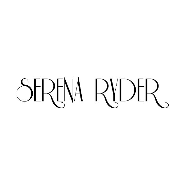 Serena Ryder logo in a stylized, elegant font.