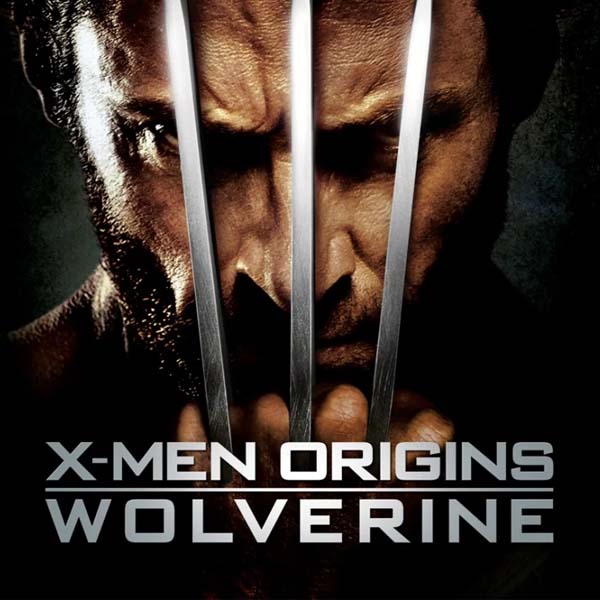 A movie poster for x-men origins wolverine