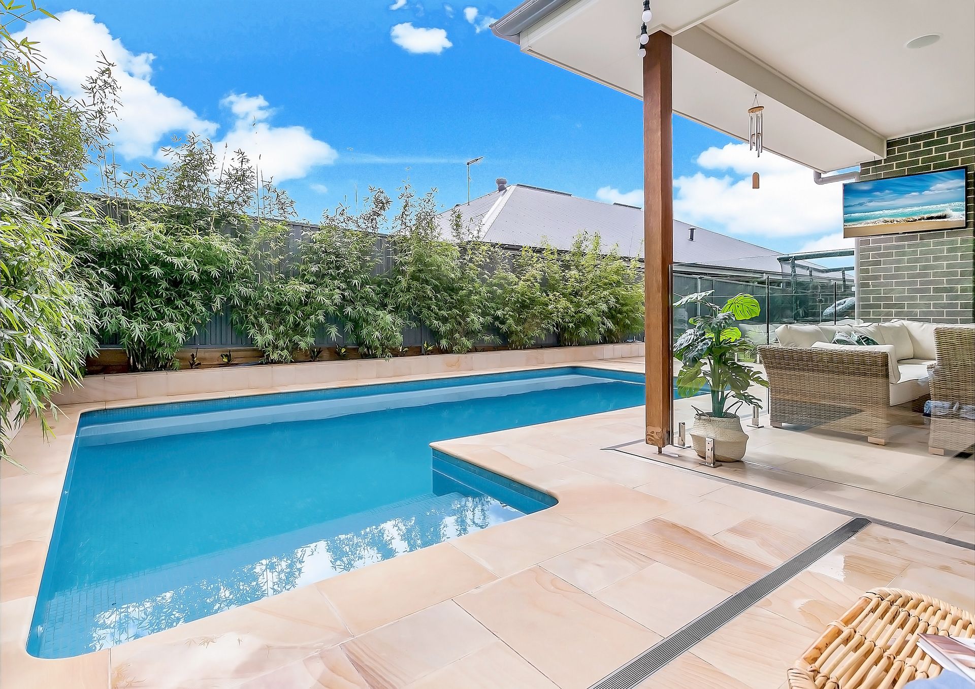 A Bathroom with A Sink, Mirror, Toilet and Bathtub — Evolution Building Group Dapto, NSW