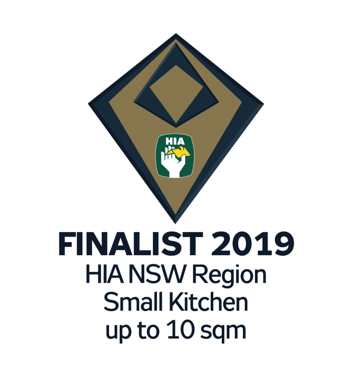 Finalist 2019 HIA NSW Region Small Kitchen up To 10 sqm — Evolution Building Group Dapto, NSW