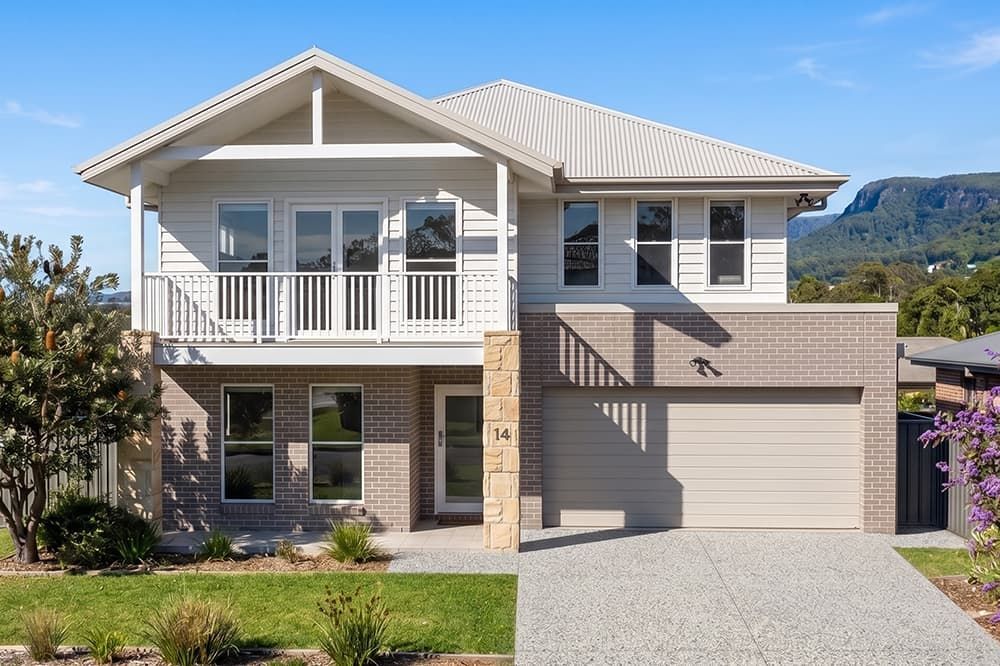 A Modern House with  A Balcony — Evolution Building Group Dapto, NSW