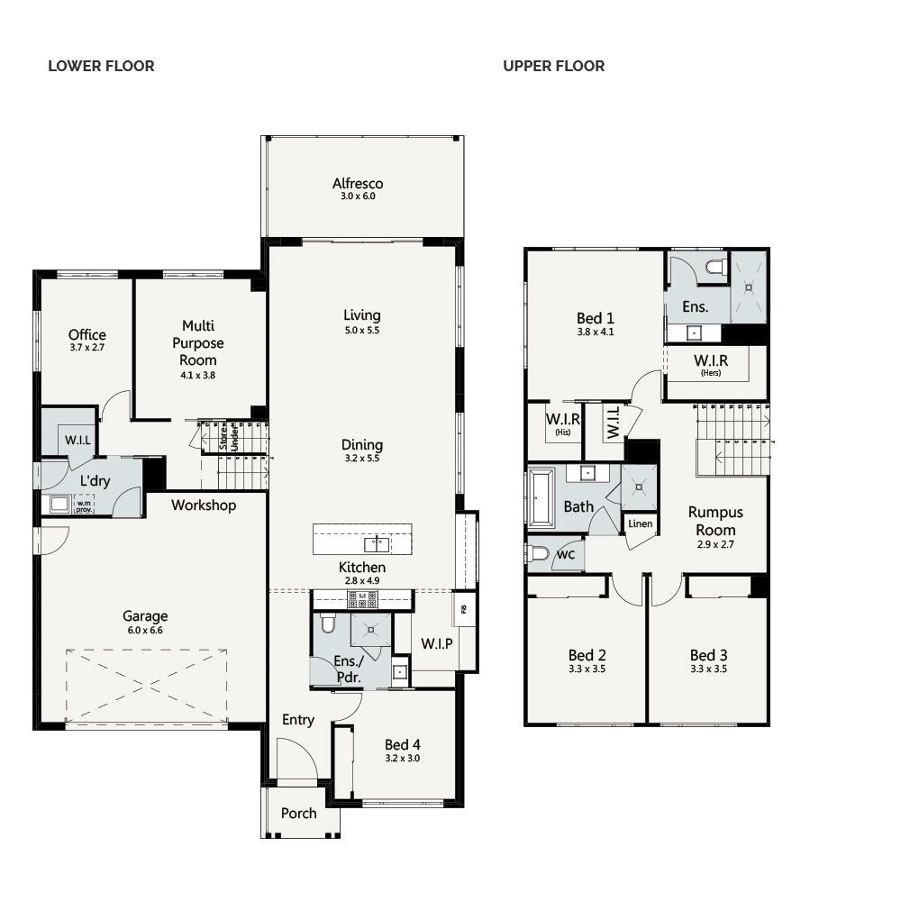 Zenith Floorplan