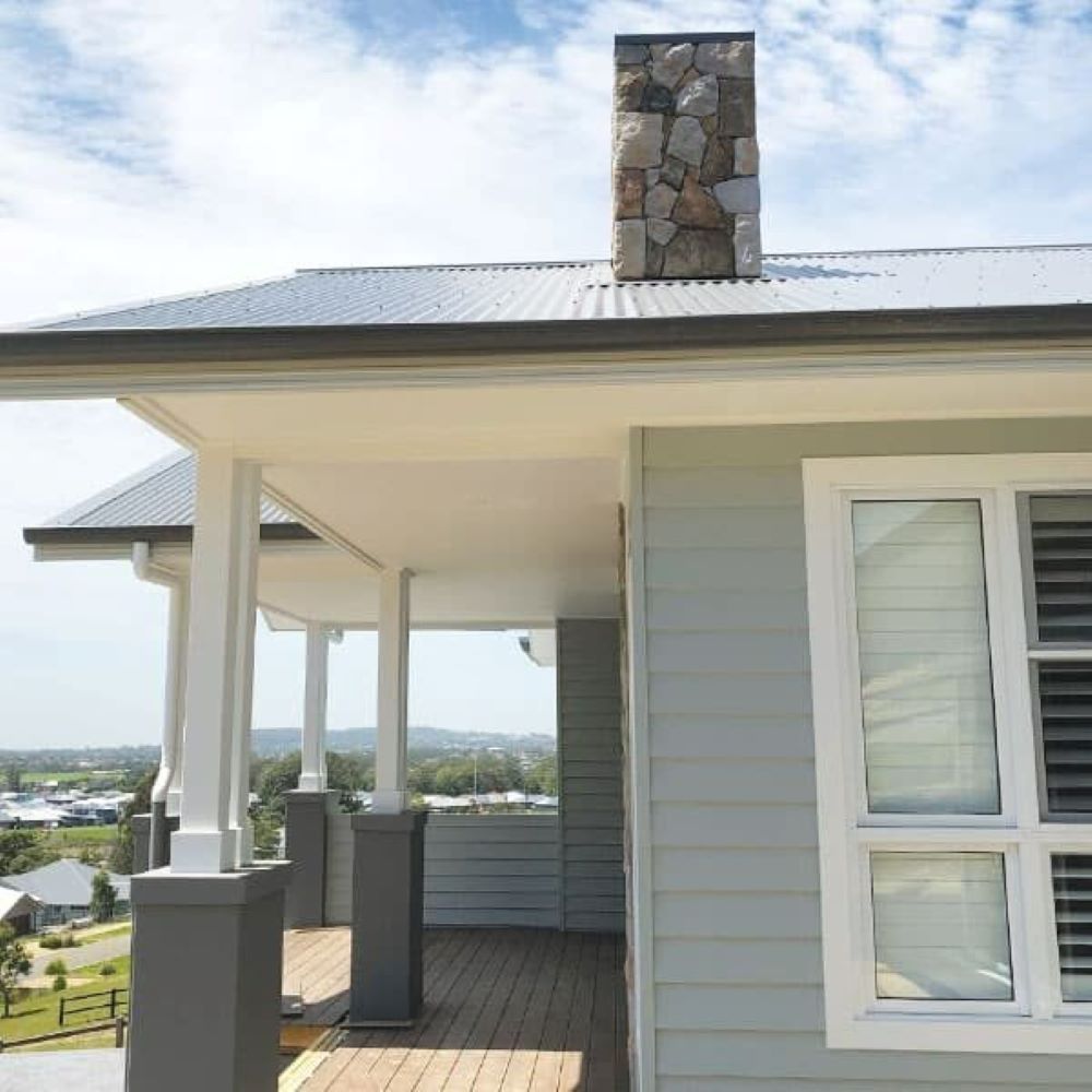 A House with A Porch and A Chimney on The Roof — Evolution Building Group Dapto, NSW