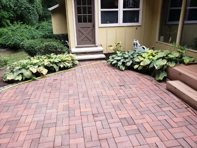 Pavers After — Canton, OH — Big T's Power Clean