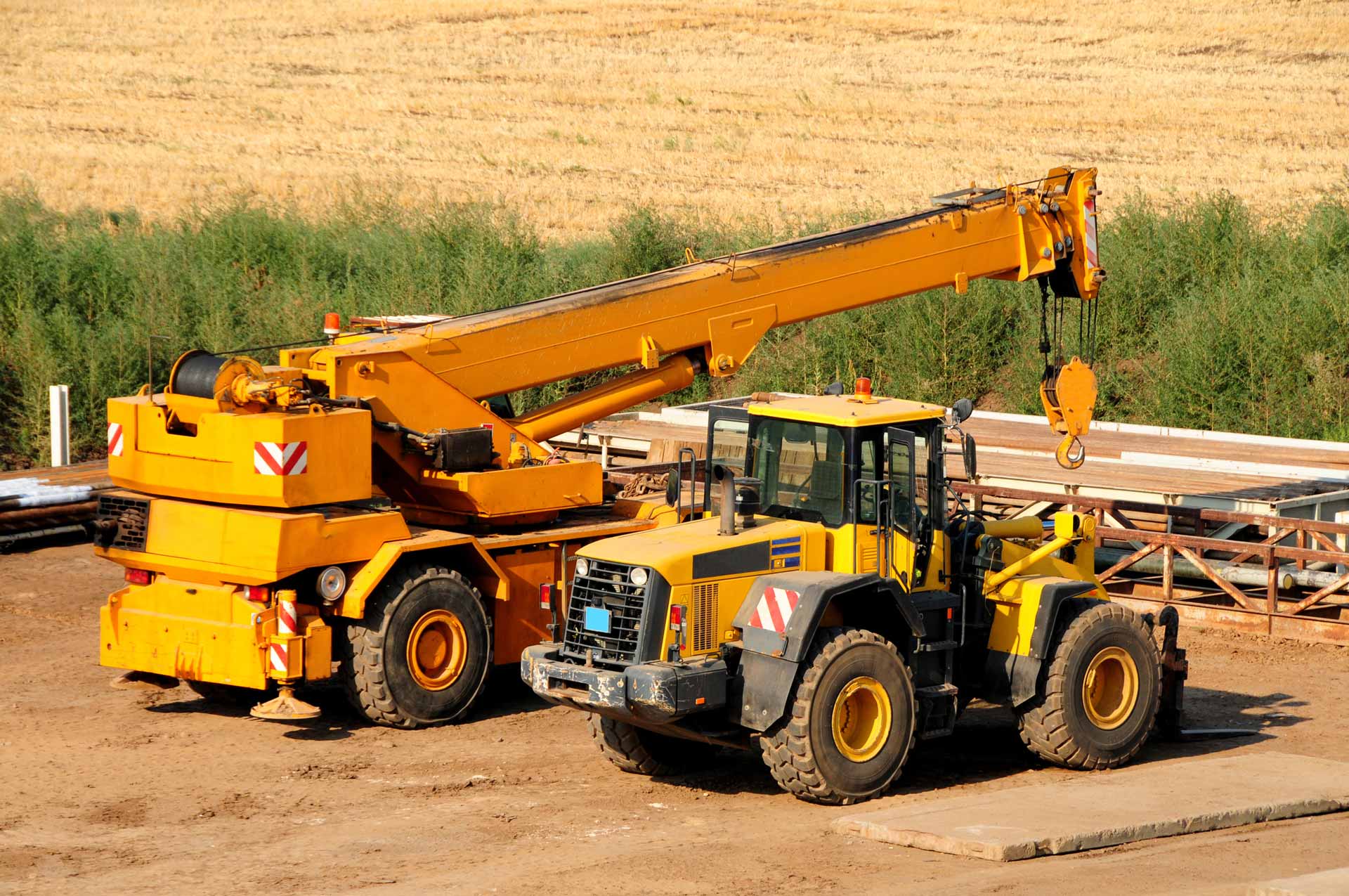 Mobile Crane — New Concord, OH — 3-B Welding LLC Mobile Crane — New Concord, OH — 3-B Welding LLC