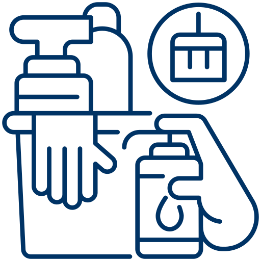 janitorial supplies icon