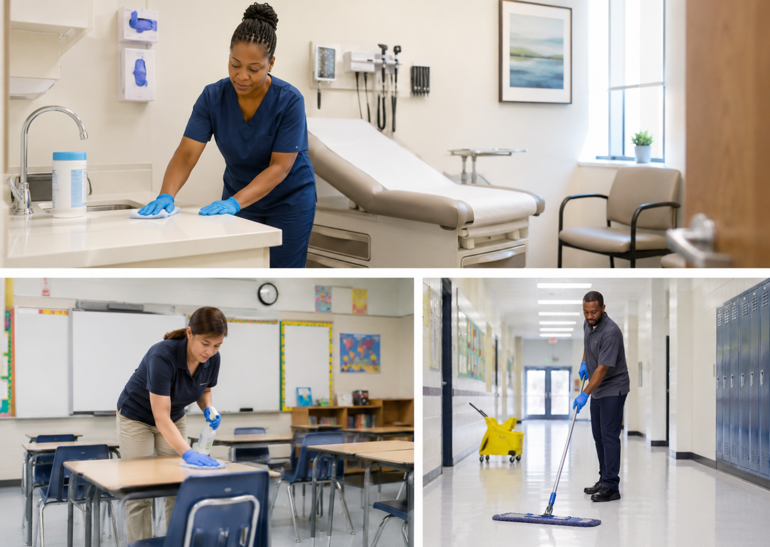 janitorial supplies healthcare school cleaning Kansas