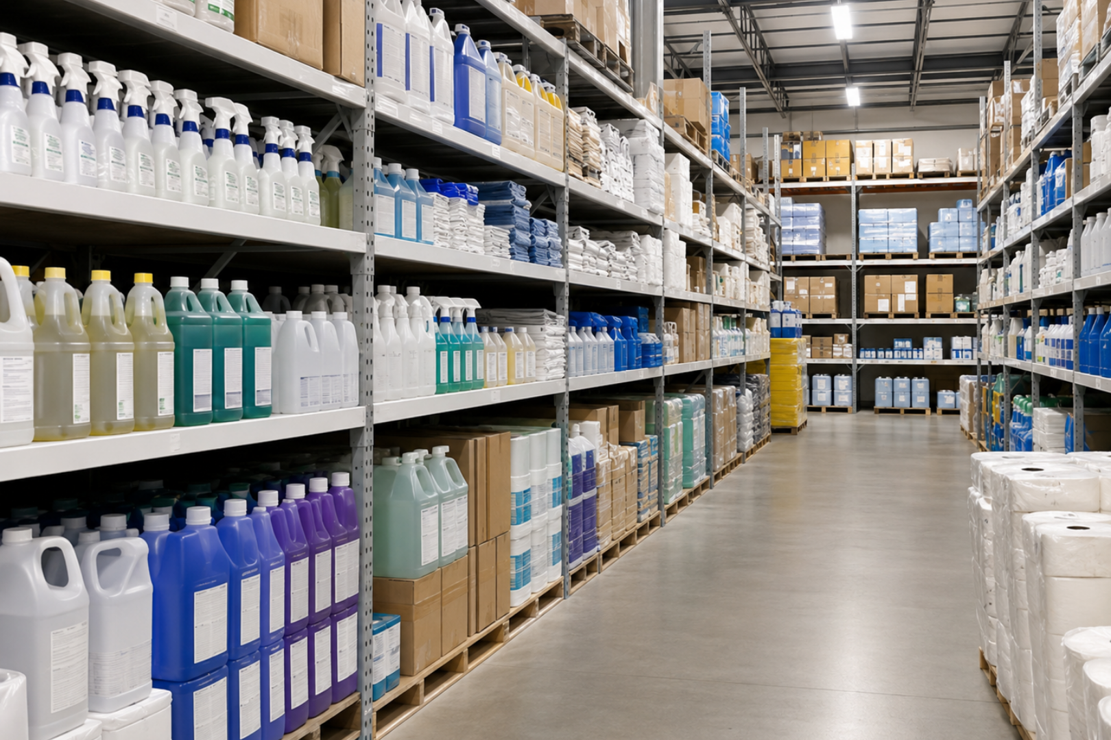 wholesale cleaning supplies warehouse stocked janitorial products Alabama
