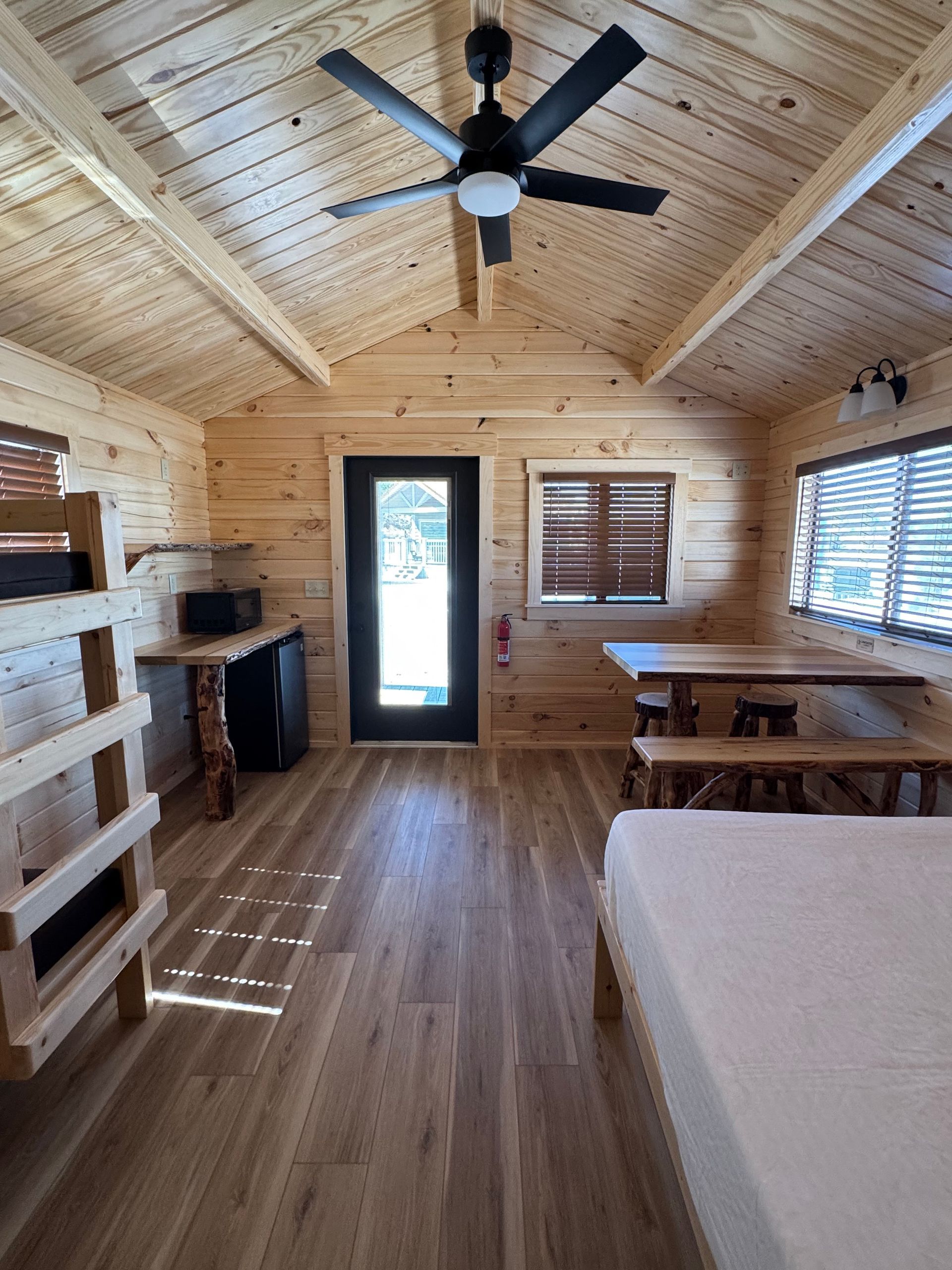 Zion Vacation Village Adventure Cabin interior