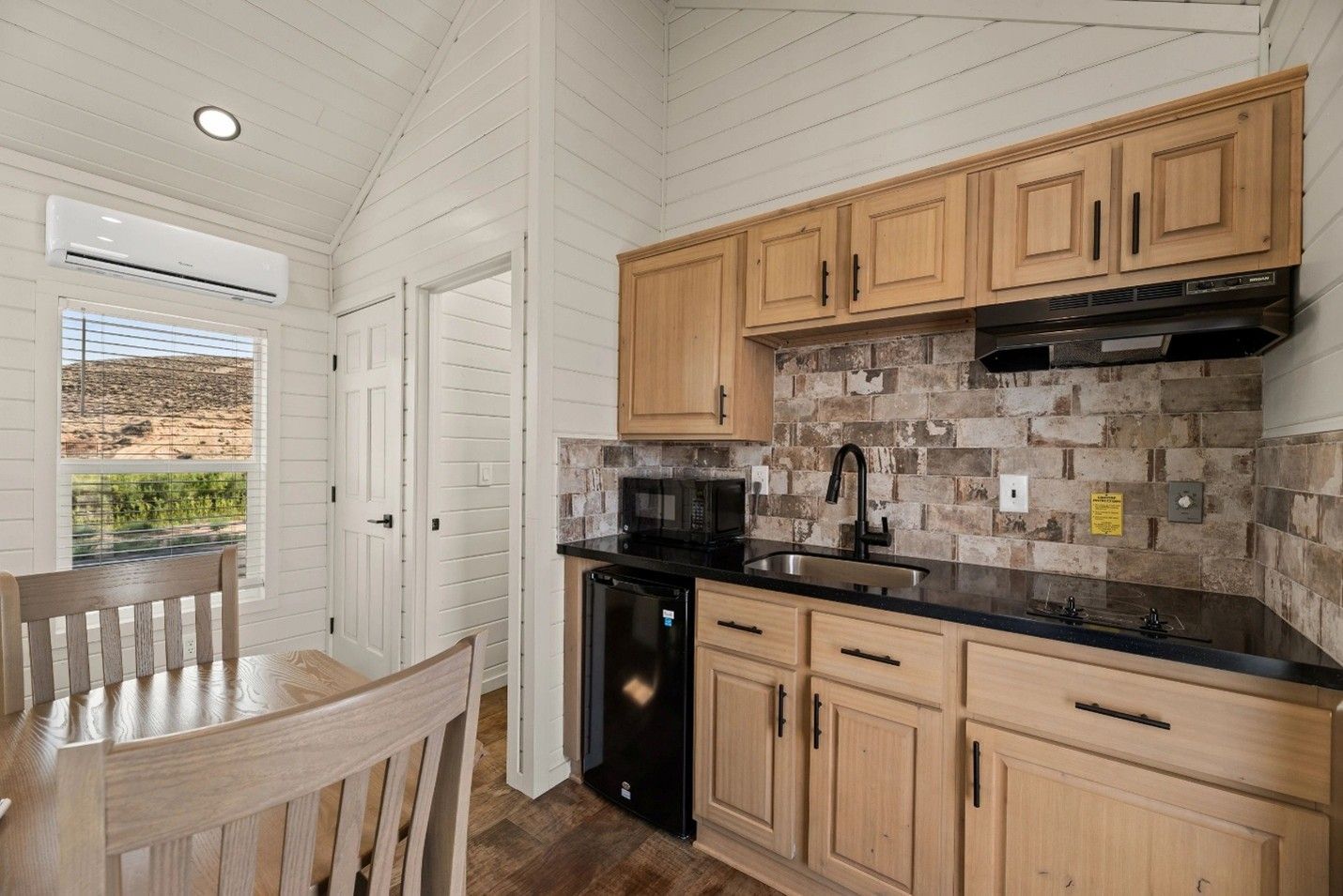 Zion Vacation Village luxury king cabin kitchen area