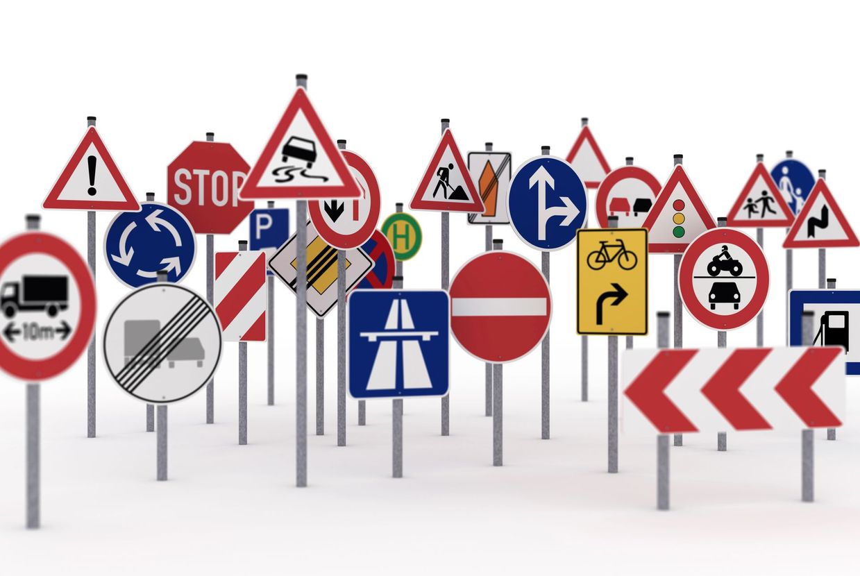 cartellonistica stradale per la viabilità