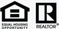 Logos for Equal Housing Opportunity (house icon) and REALTOR.