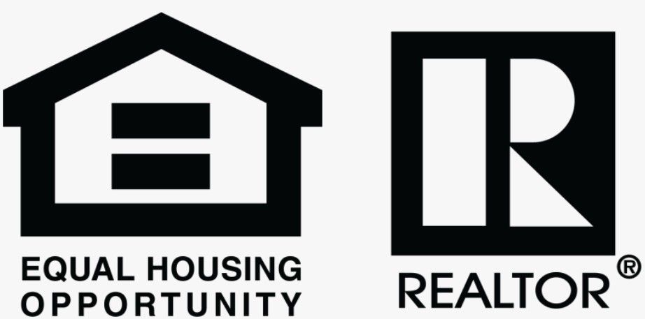 Logos for Equal Housing Opportunity (house icon) and REALTOR.