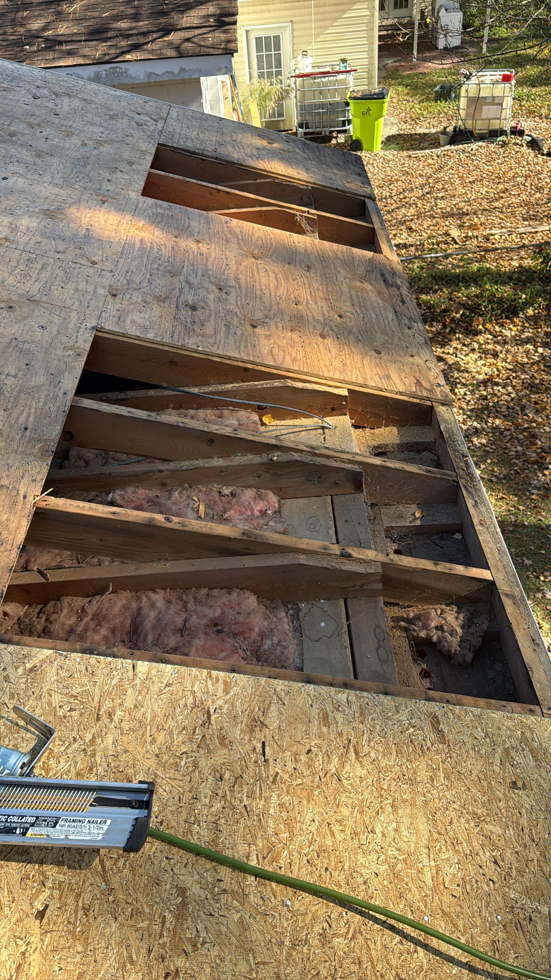 Residential roof maintenance and repair services by Roof Pro NC in New Bern, North Carolina