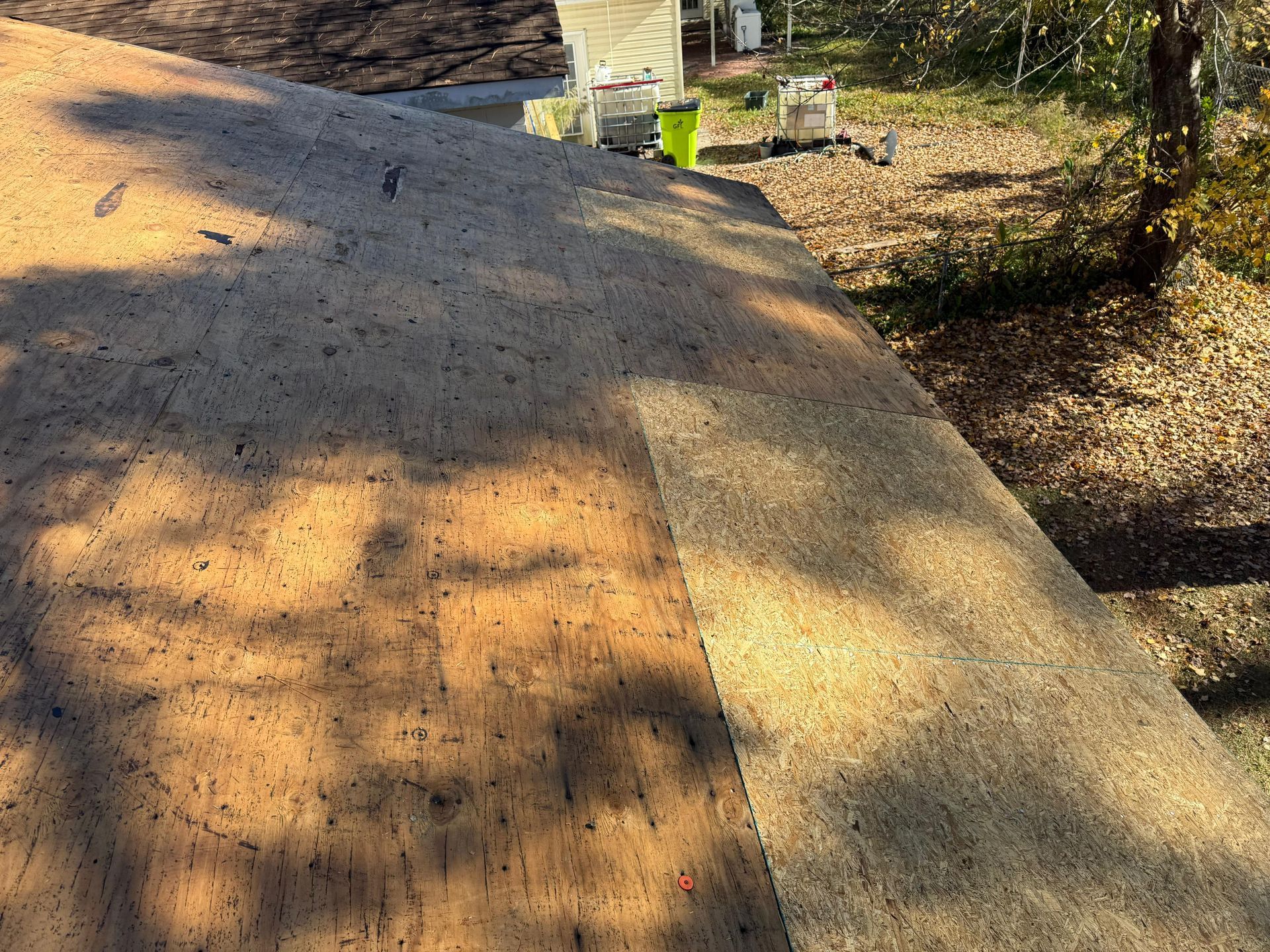 Professional roof repair services by Roof Pro NC for a homeowner in New Bern, NC