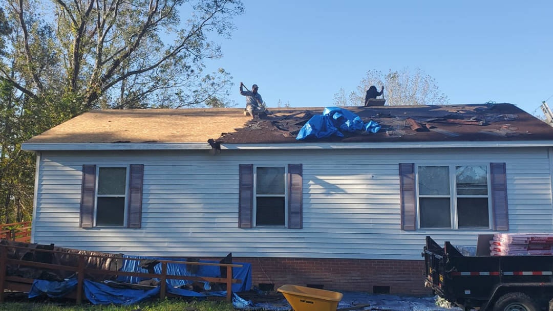 Expert roof repair solutions from Roof Pro NC for homes in New Bern, NC