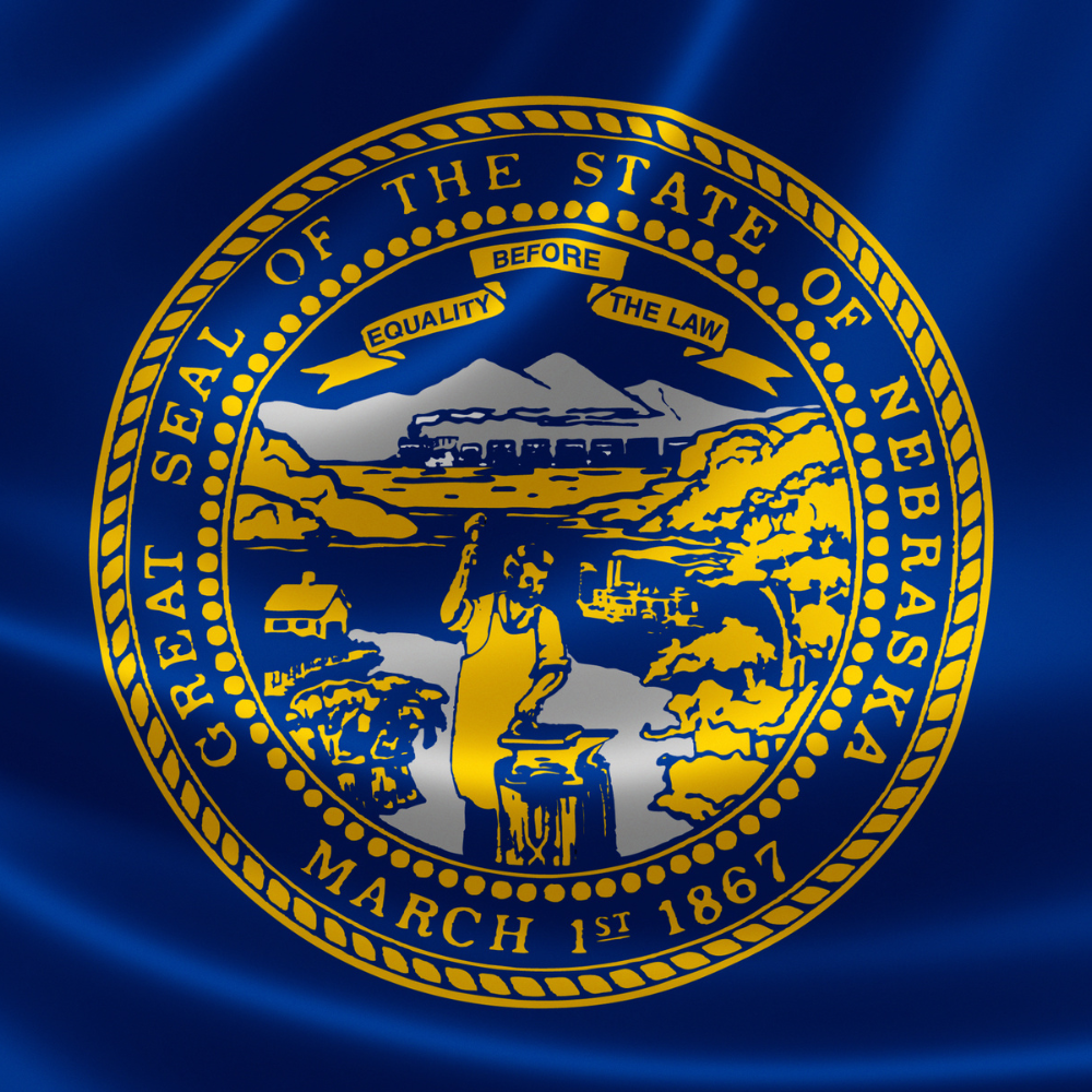 The seal of the state of nebraska was established on march 1st 1867