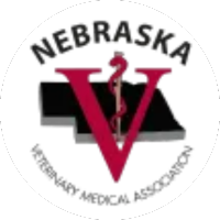 The logo for the nebraska veterinary medical association