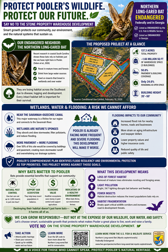 Protect Pooler's Wildlife Protect the Future