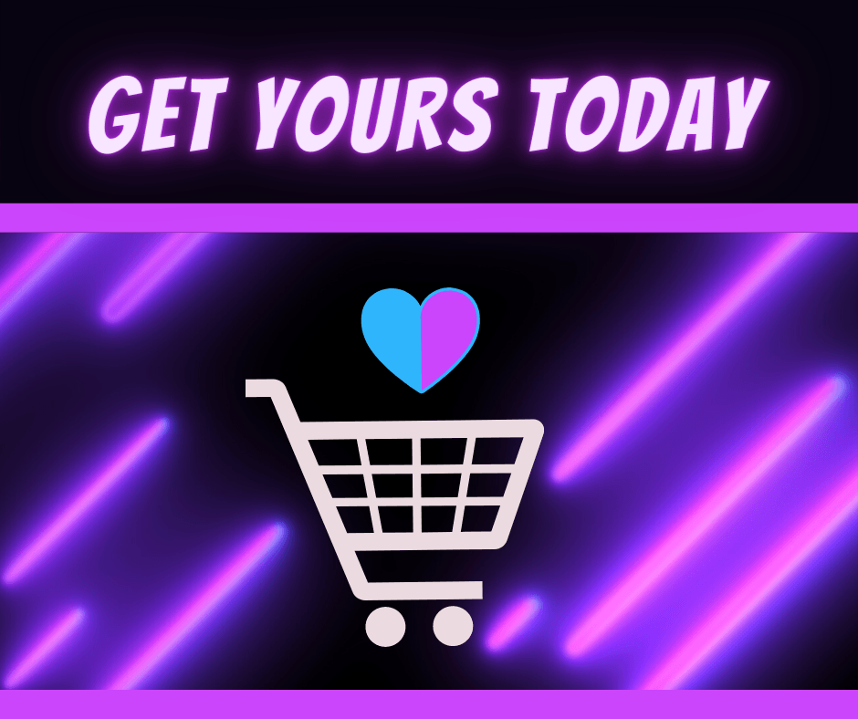 A neon sign that says get yours today