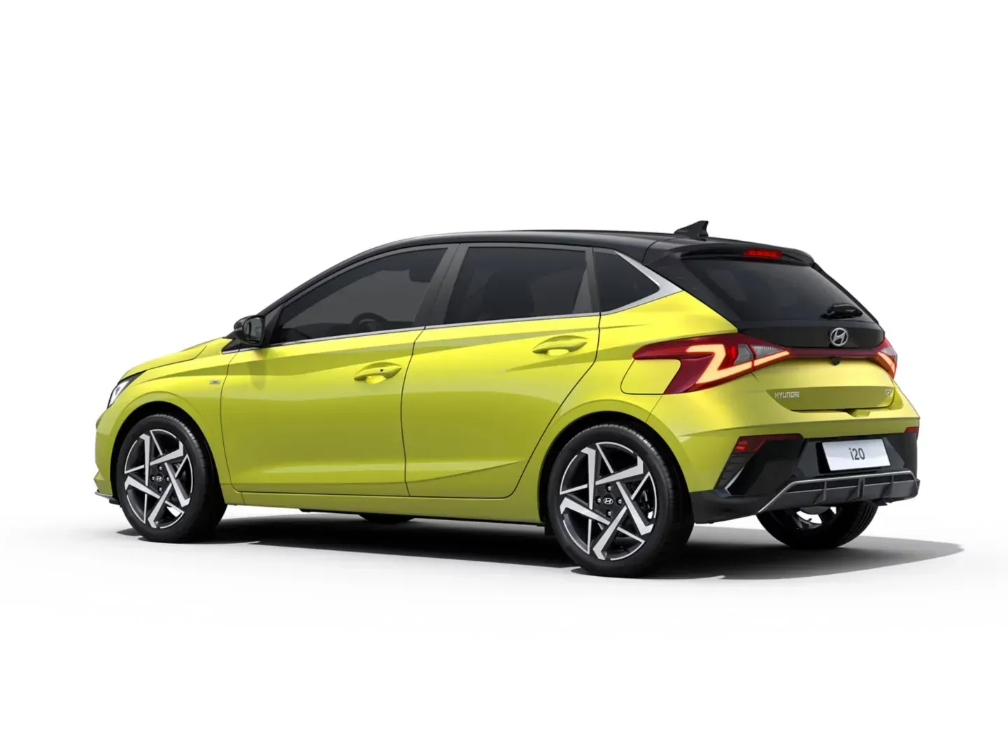 Hyundai i20 hatchback gialla