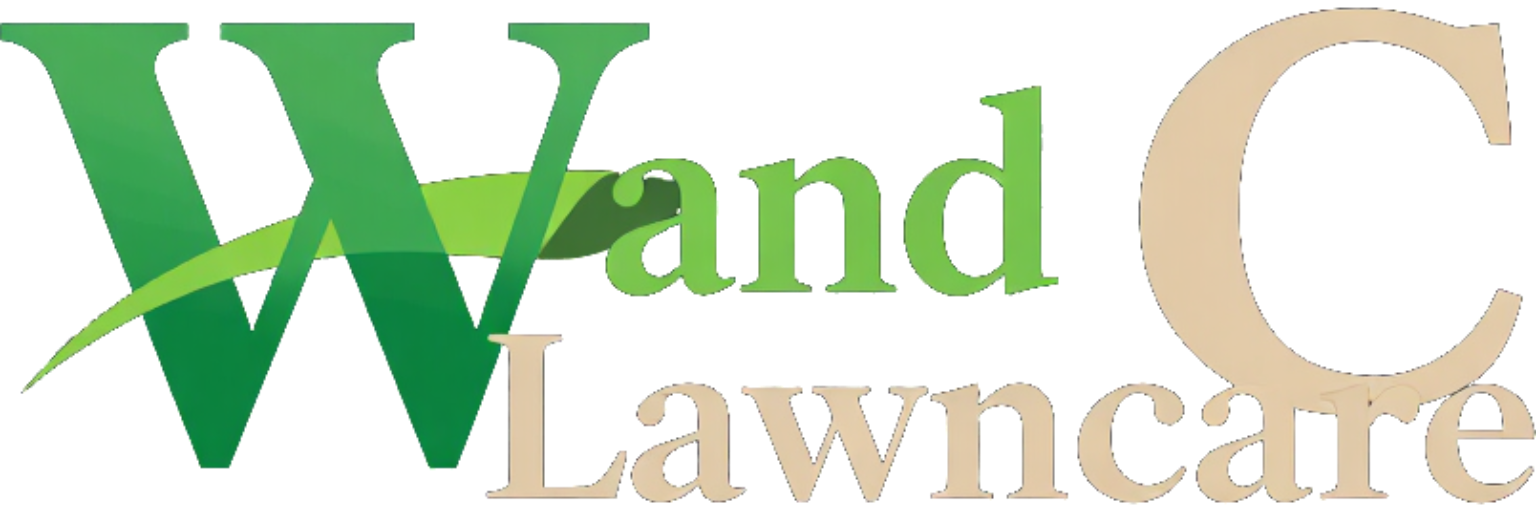 Wand Lawncare logo with green “Wand” and beige “Lawncare” text and lawn graphic