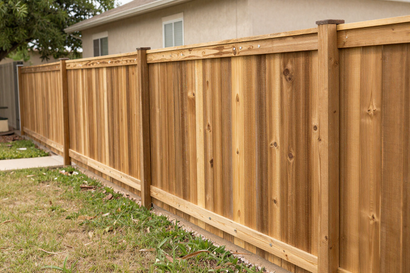 Residential fence and exterior property maintenance work