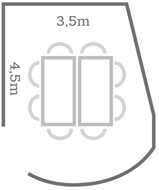 plattegrond praktijkruimte AARDE bij Hugz hub in Zelhem