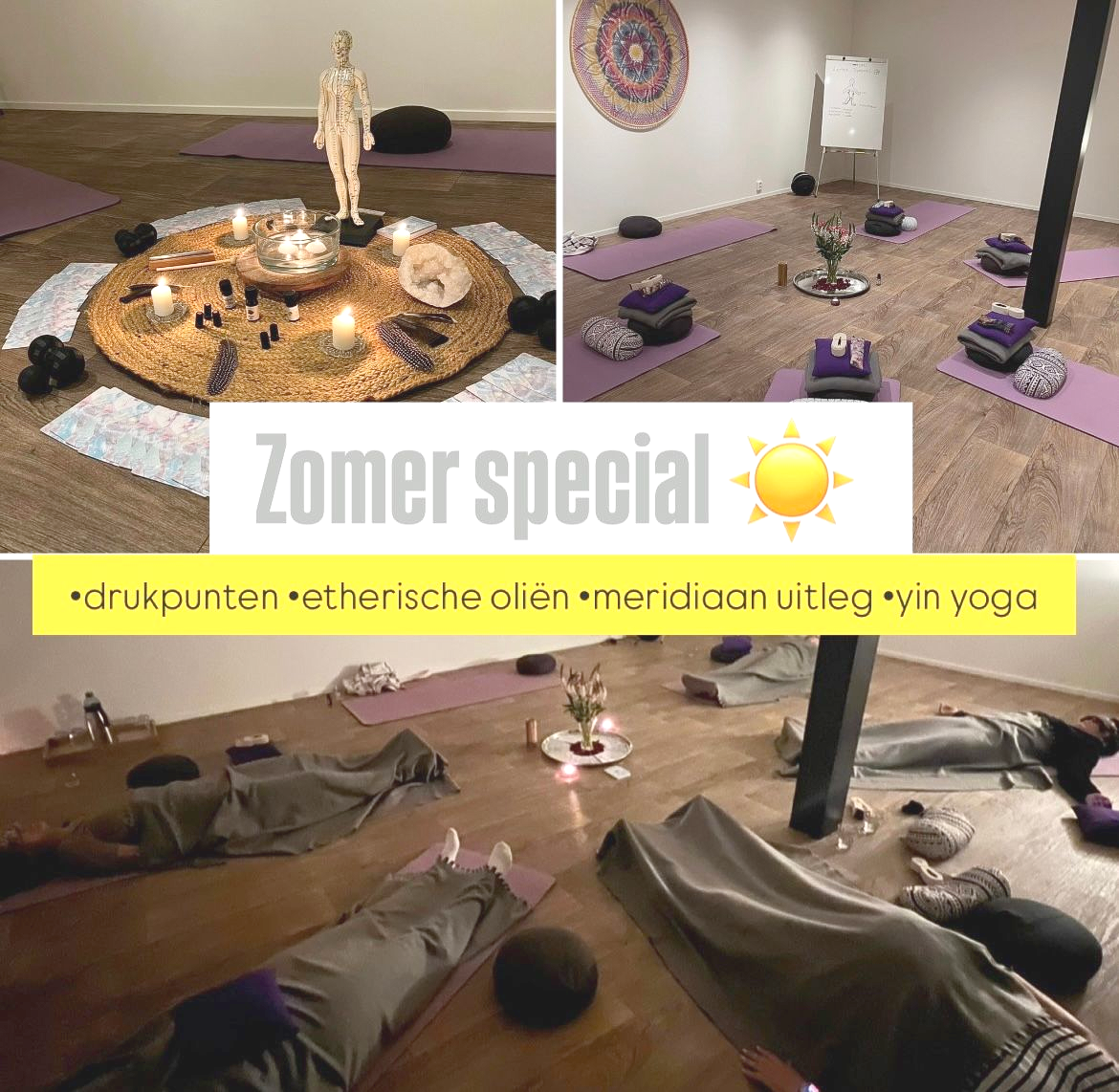 Esmee Evers Esmee Evers geeft een Yoga Zomer Special yogales bij Hugz in Zelhem