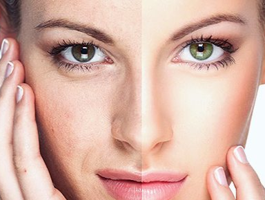 Rostro luminoso