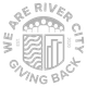 the logo for we are river city