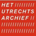 Rood logo met witte tekst
