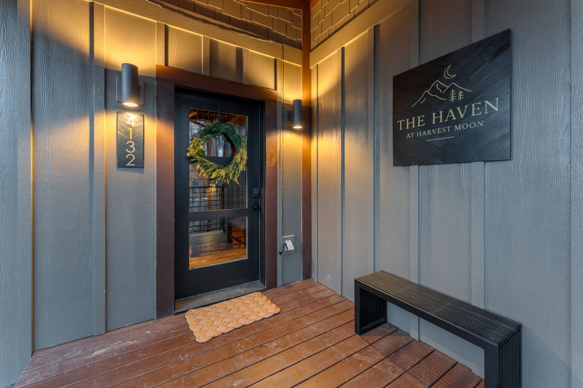 Front porch of