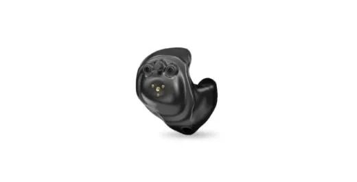 Black gorilla figurine with a glossy finish, sitting on a white background