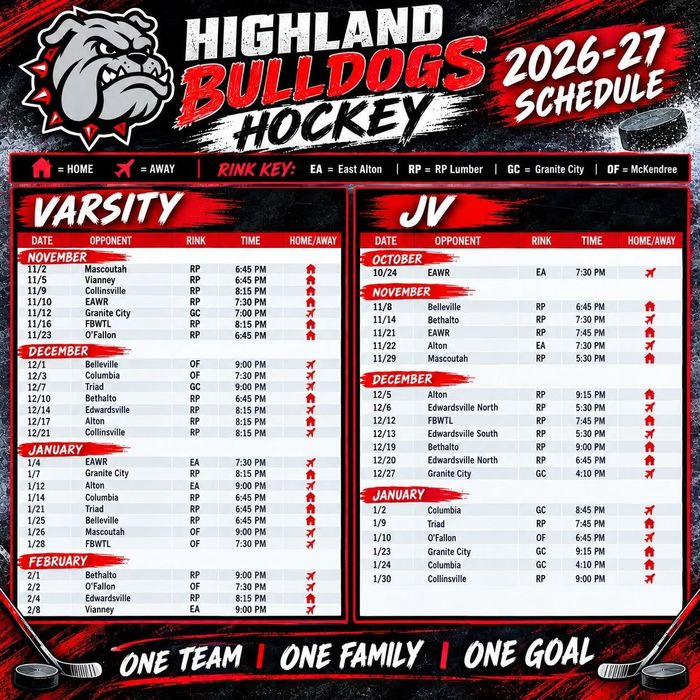 2026-27 Schedule