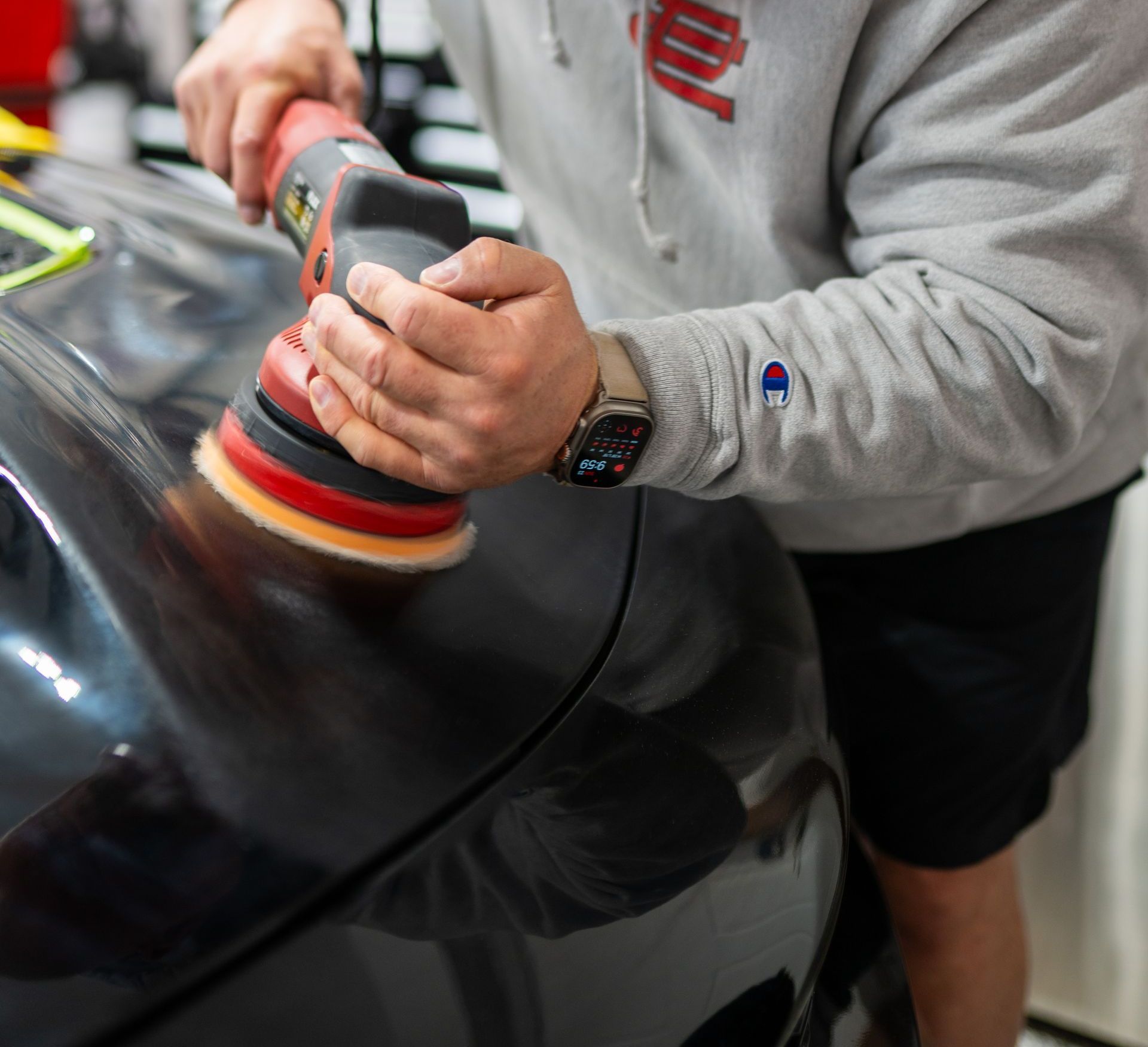 Ferrari paint correction