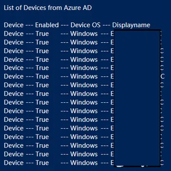 Get list of Devices from Azure AD, with Filte – Adelaide, South Australia - Adelaide Cheap TV & Vide