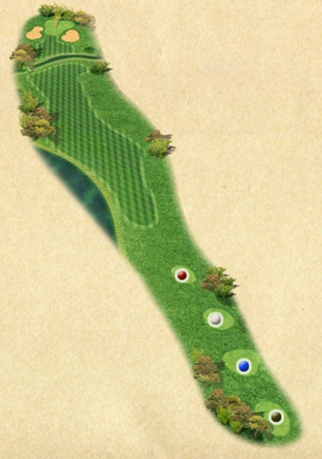 Lotus Valley Golf Resort - หลุม 1