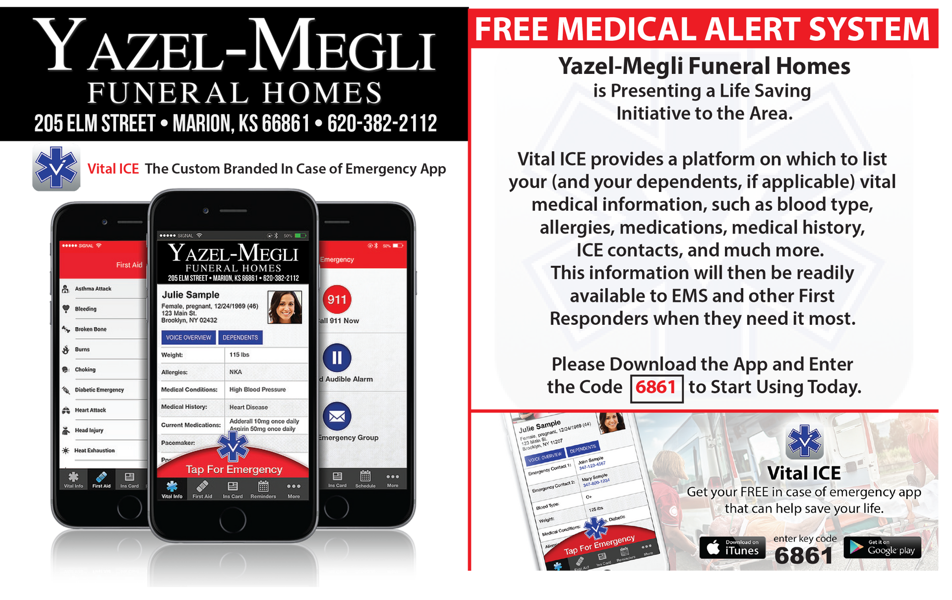 Yazel Megli Funeral Homes Obituaries