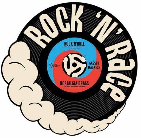 A rock n ' roll record with smoke coming out of it.