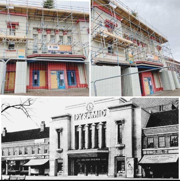 Heritage building scaffolding project in North West